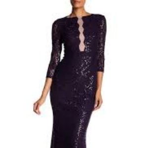 Marina Illusion Front Gown